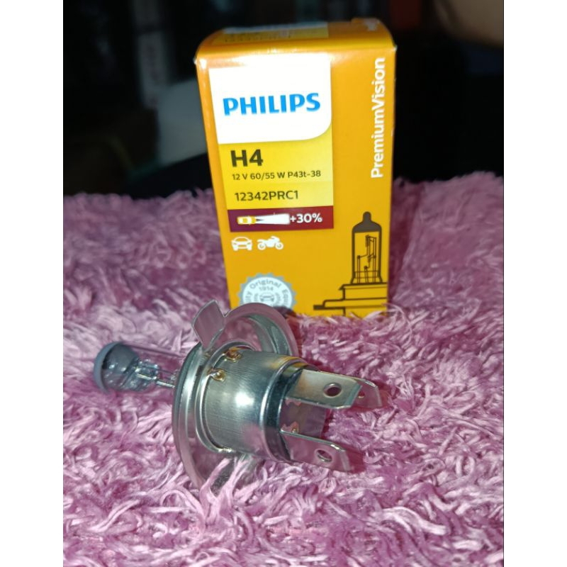 BOHLAM LAMPU PHILIPS H4 MOBIL - YMF MULTISTORE