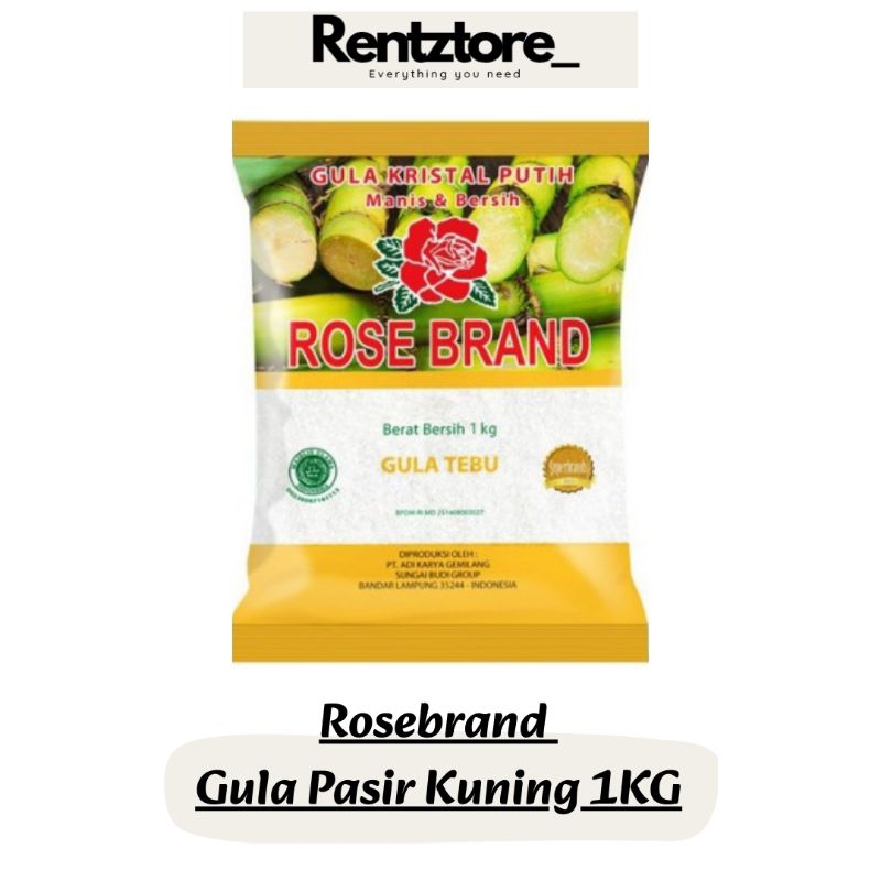 

Rosebrand - Gula Pasir Gula Kuning 1kg