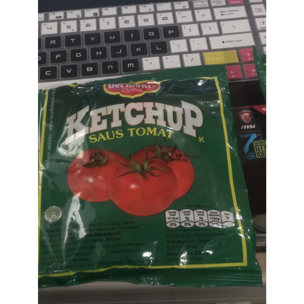 

Del Monte Tomato Sauce / Saus Tomat Del Monte - SACHET