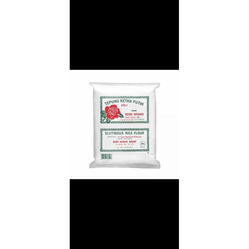 

Tepung Ketan Rosebrand 500gr