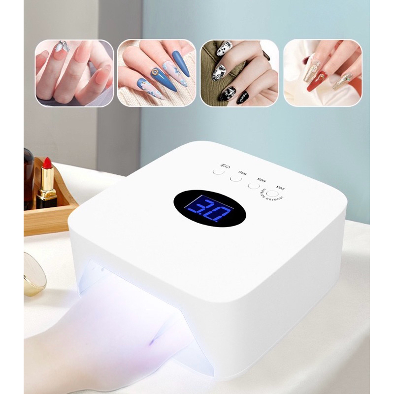 Cordless UV LED Lamp 54Watt/S50 Rechargeable Nail Dryer/Nail UV Lamp Portable 54Watt/S10 Sun Cordles