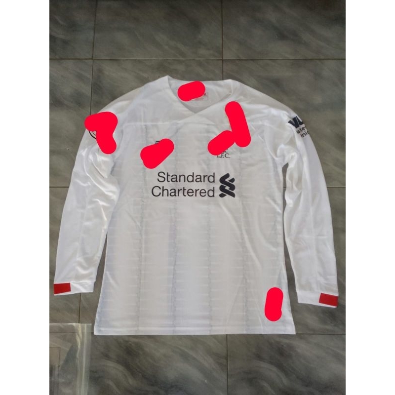Jersey bola import Liverpool Away 2019/20 LS