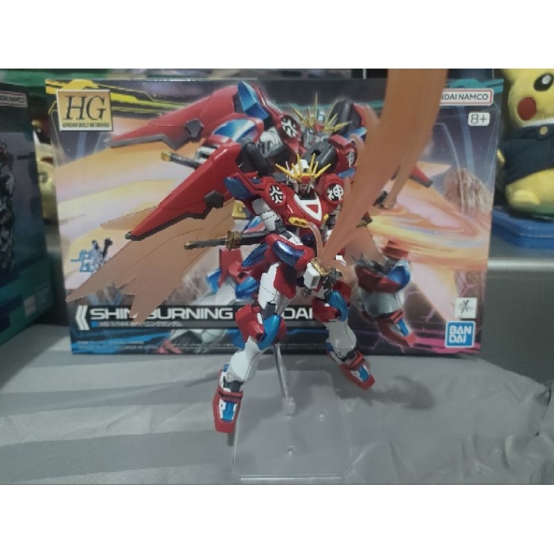 HG Shin Burning Gundam ex kolpri
