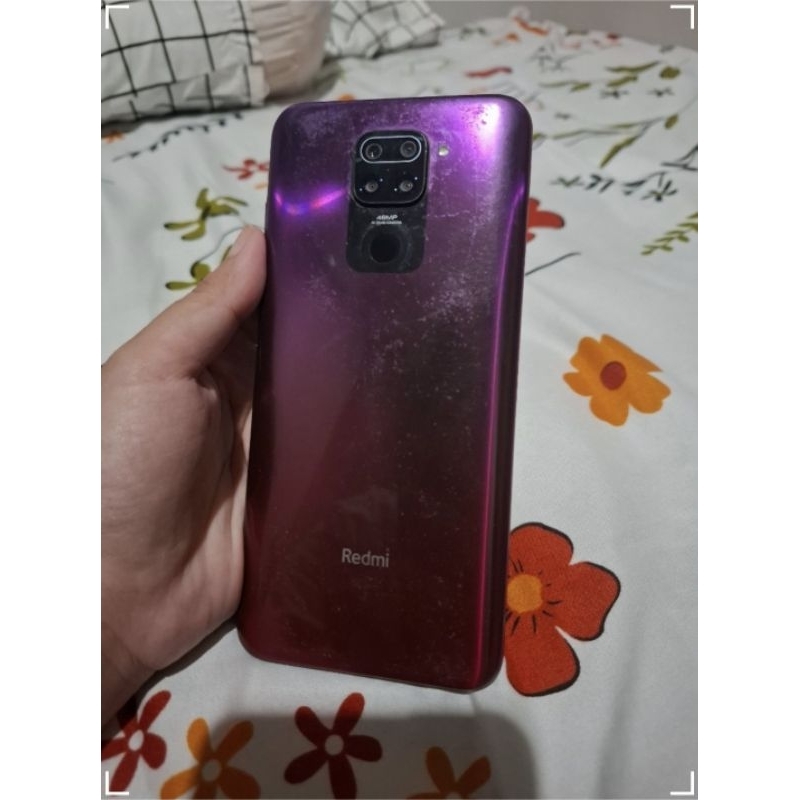 redmi note 9 ram 6/128 gb second hp android bekas batangan