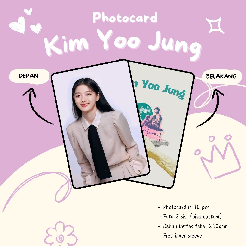 (10 PCS) PHOTOCARDS KIM YOO JUNG