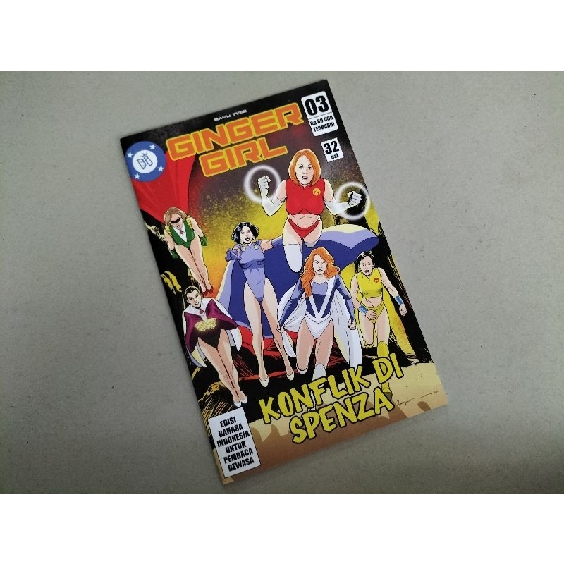 Komik Ginger Girl #03 (Konflik di Spenza (kkmi)), karya Bayu Indie