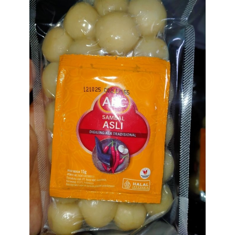 

Cimol Isi Keju Bumbu Saus