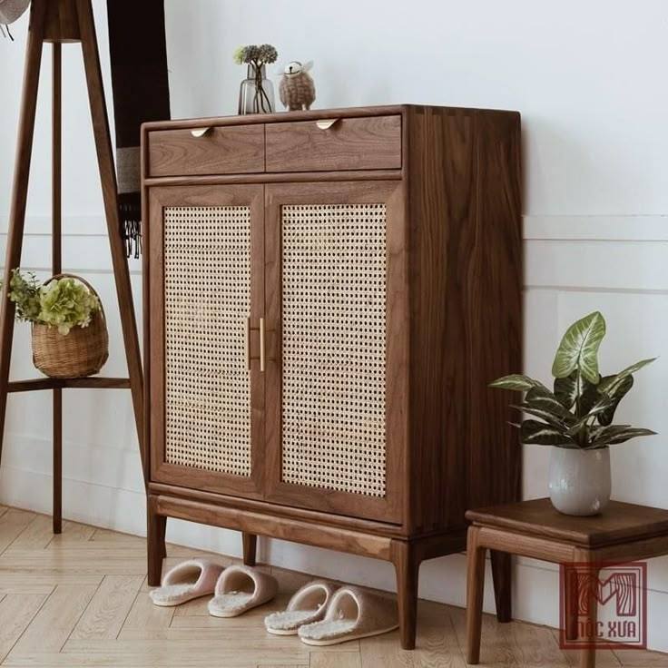 Rak Dengan Tempat Duduk Bisa Dikirim Ke [ Aceh Timur ] Lemari sepatu kayu minimalis | Furniture peny