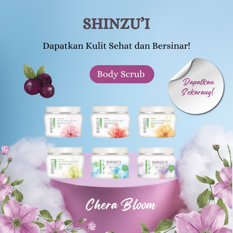 Shinzui Body Scrub 200gr (besar)