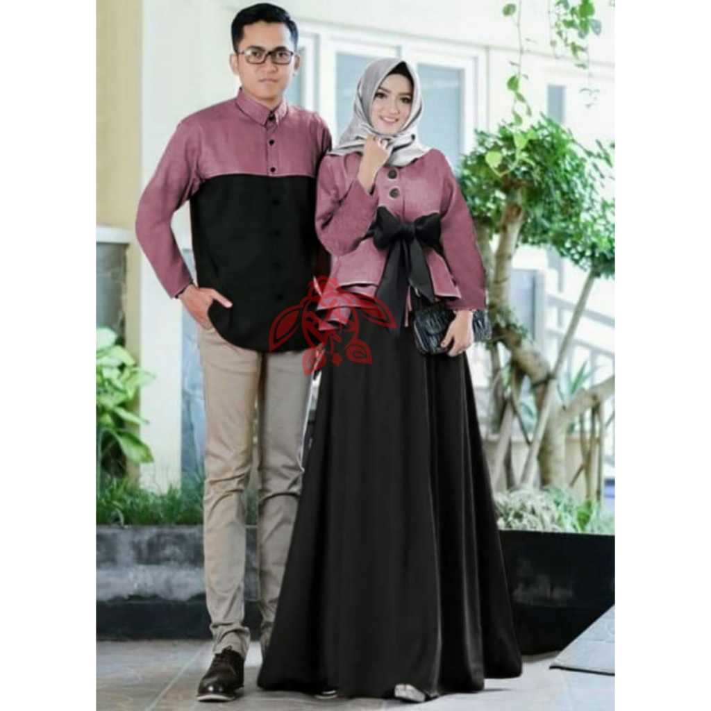 Sinar Abadi Shop BISA GOSEND Couple Bonita Muslim / Couple Lebaran Suami Istri / Couple Pesta Muslim