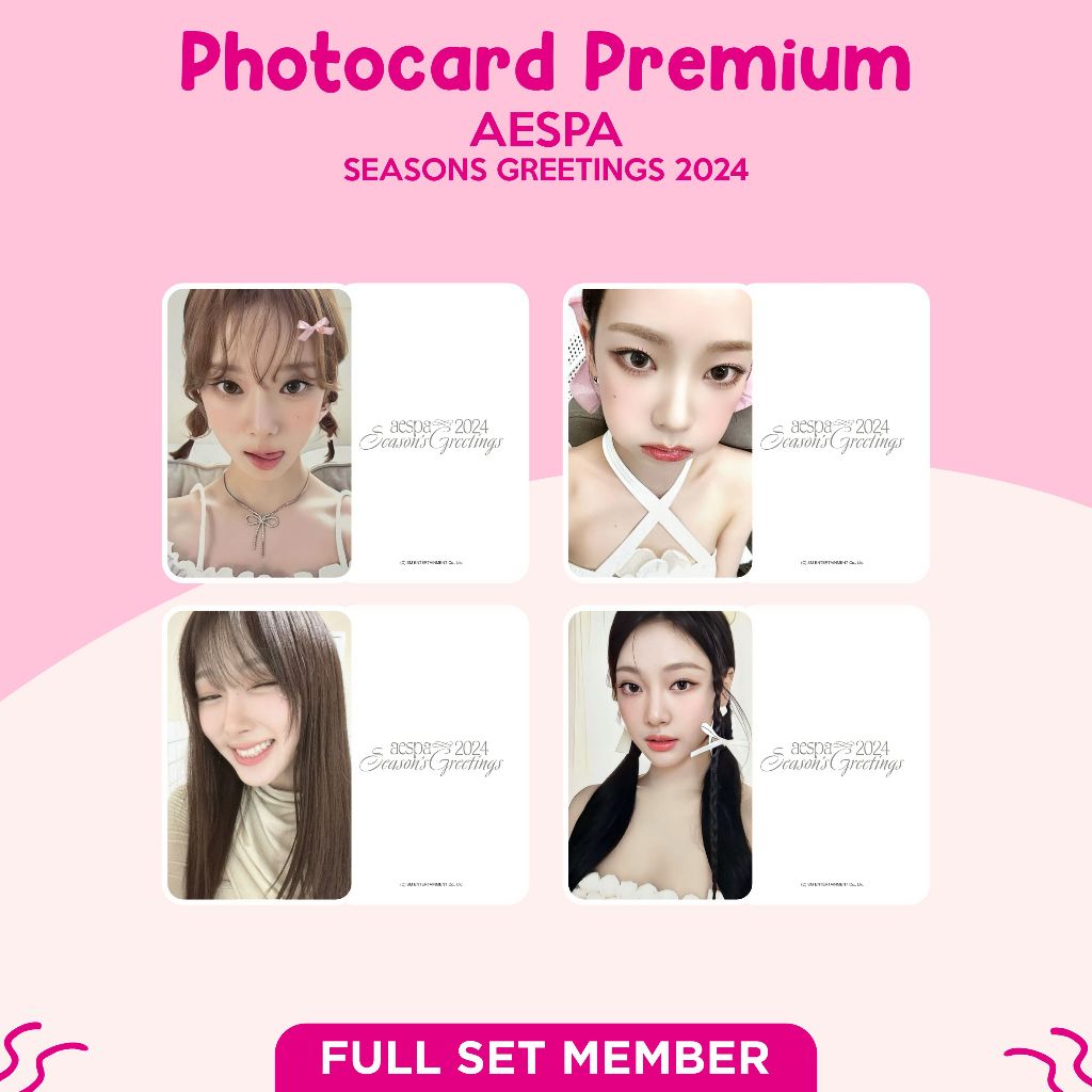 Photocard Premium AESPA [Season's Greeting's 2024]