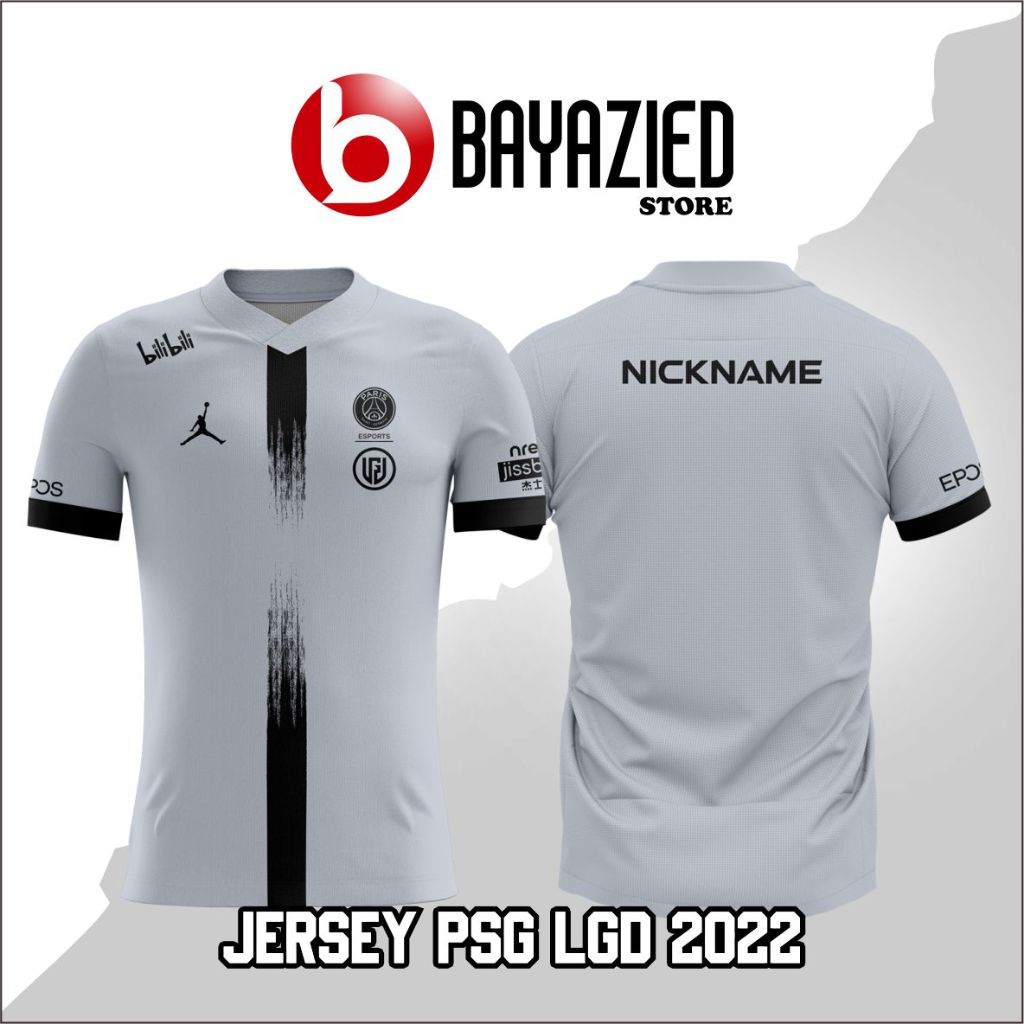 Jersey PSG LGD Gaming Baju Kaos Game Esports Terbaru