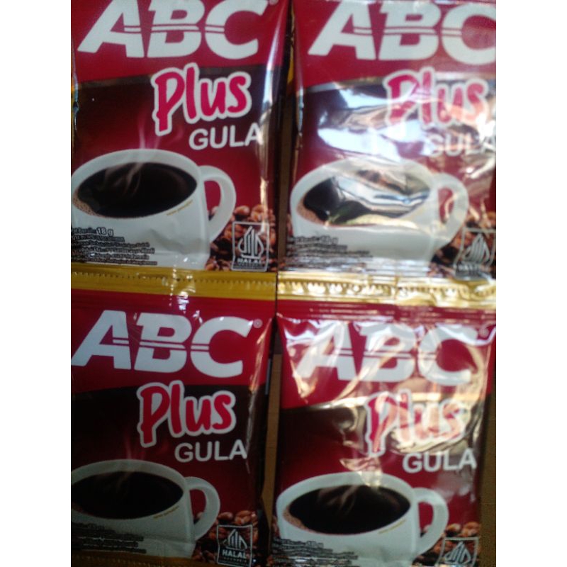 

ABC Plus GULA kemasan renteng isi 12 sachet