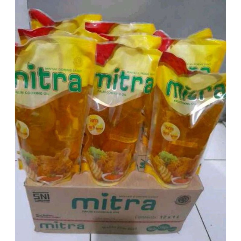 

Minyak Sayur Mitra 1 Liter isi 12 pouch