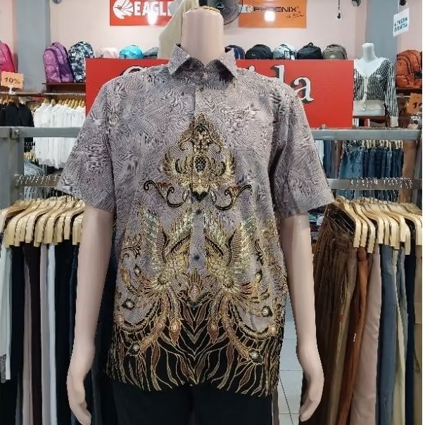 BATIK ALISAN PENDEK SLIM FIT - 10721