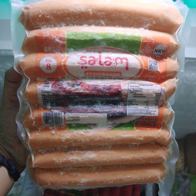 

Salam Sosis Bakar jumbo isi 8