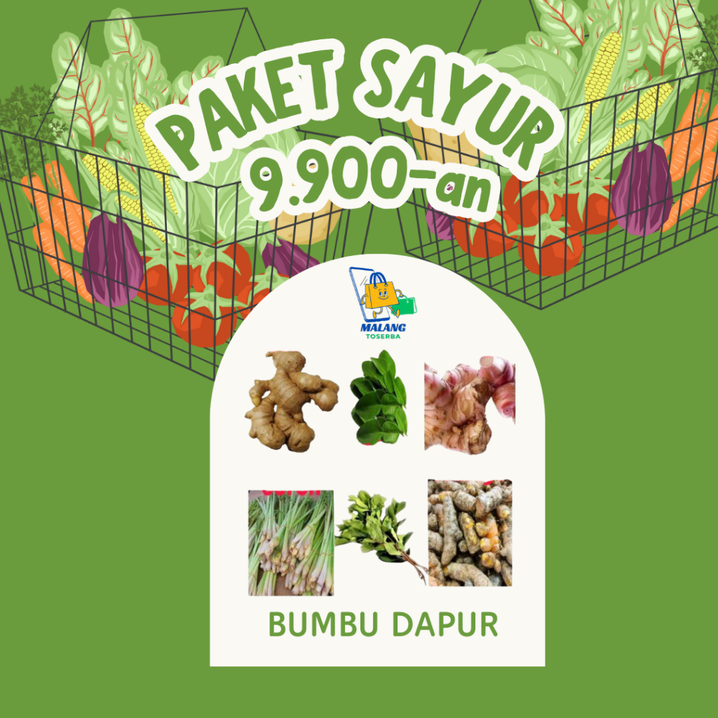 

[KIRIM INSTAN] Paket Bumbu Dapur 9.900