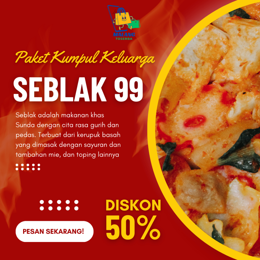 

[KIRIM INSTAN] Seblak Paket Keluarga