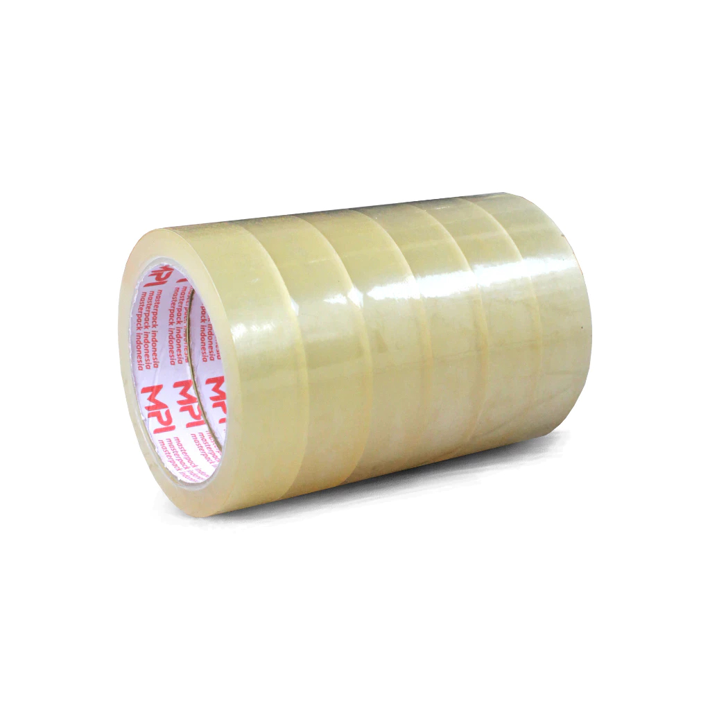

ISOLASI Bening Ukuran 24 MM x 72 Berkualitas Merek MPI