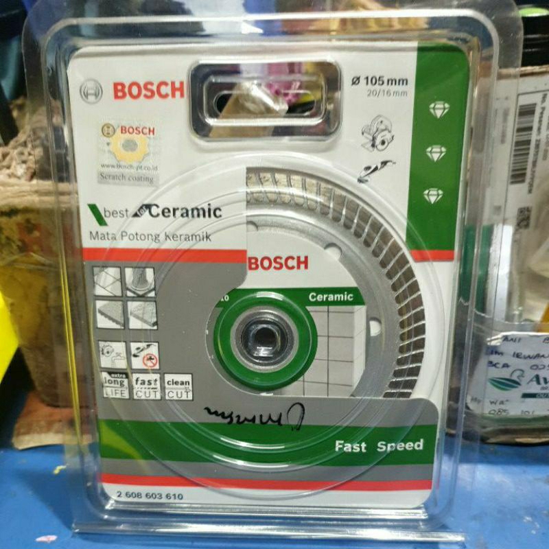 pemotong keramik bosch 4" × 105 mm