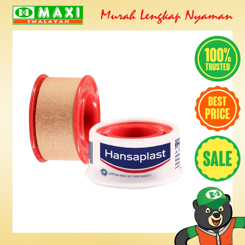 Hansaplat Plester Roll Kain Besar