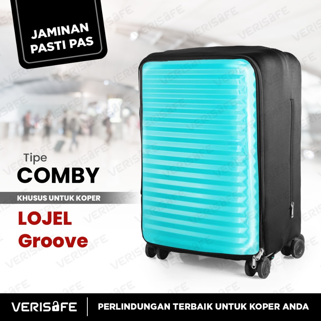 VERISAFE Sarung Koper Kombinasi for Lojel Groove - Cover Koper 30 inch Extra Large