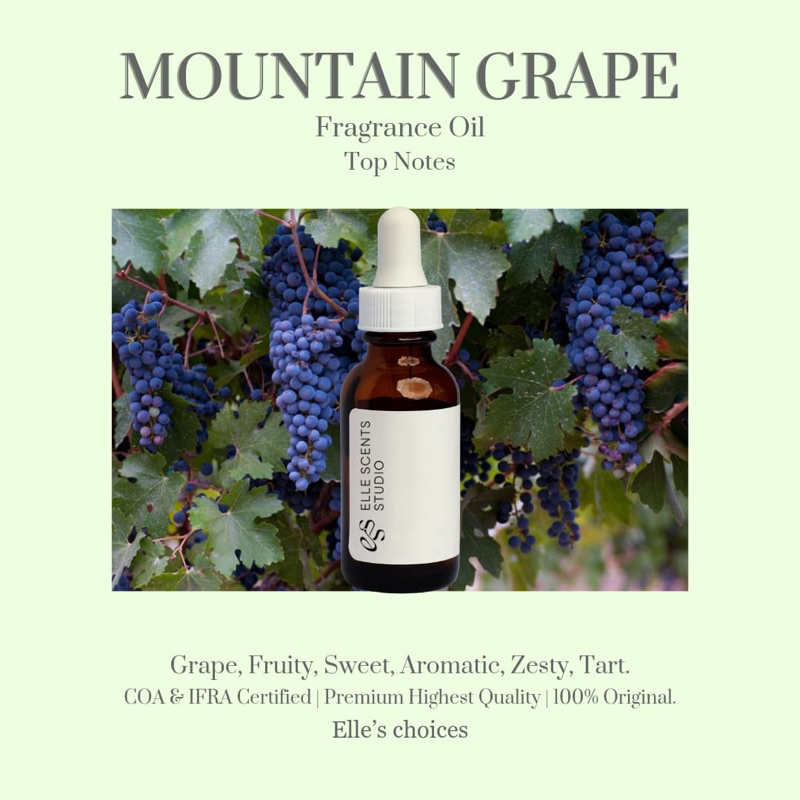 MOUNTAIN GRAPE Fragrance Oil