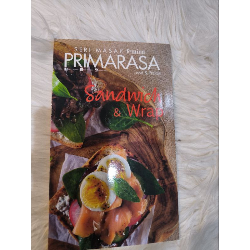 Buku Resep Sandwich & Wrap Primarasa