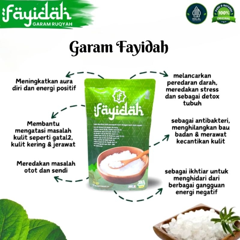 

Garam Ruqyah Rukiyah Menetralisir tempat usaha rumah dll