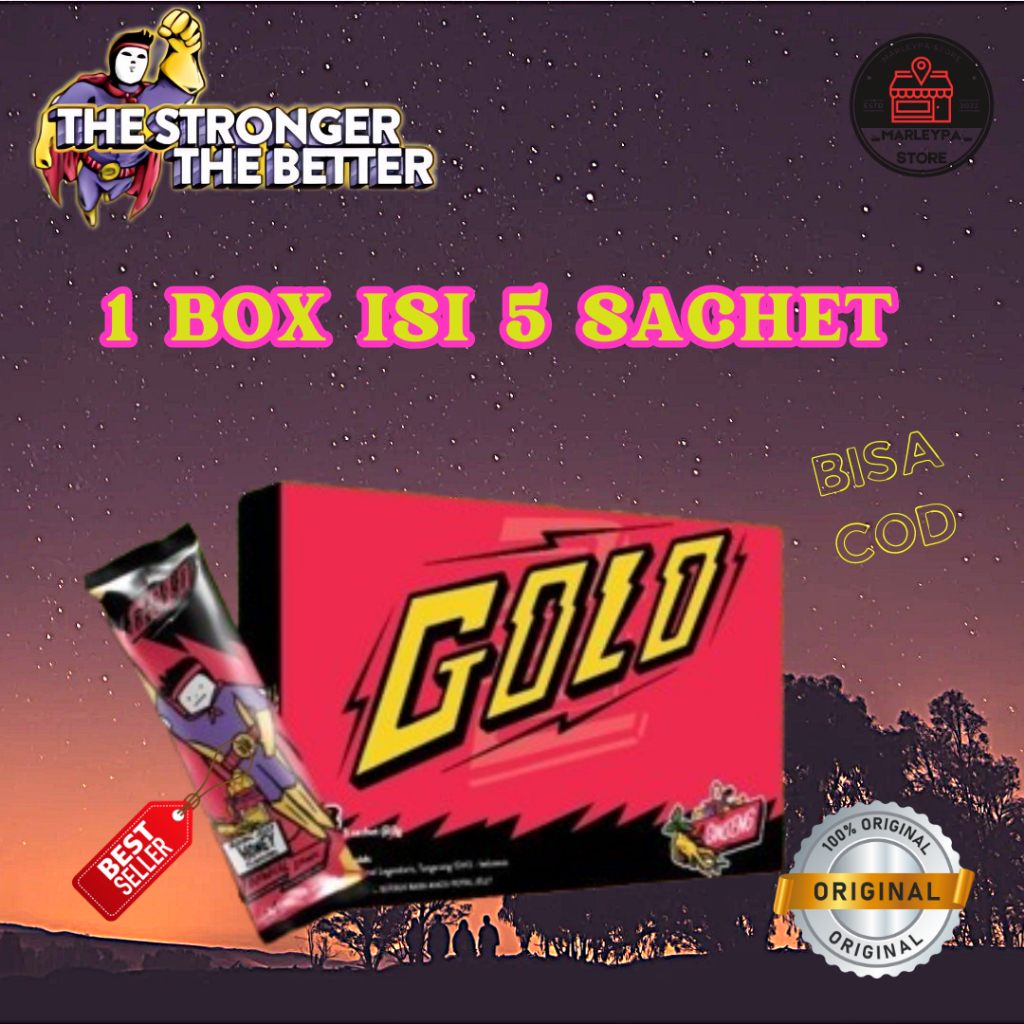

Mister Go lo Ginseng Banana Honey 1 Box 5 Sachet Asli Original