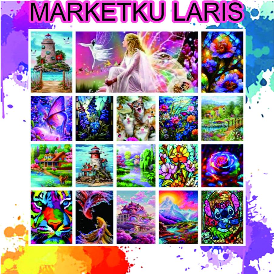 

MKL 5D Diamond Painting Set DIY 30×40cm Diamond Painting Full Drill R1191