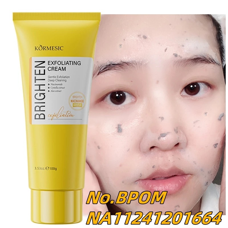 Exfoliating Cream 100g Wajah Perawatan Kulit Wajah Exfoliating Cream Whitening Moisturizer Perbaikan