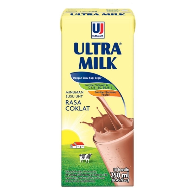 

ULTRA MILK Susu UHT Kotak 250 Ml