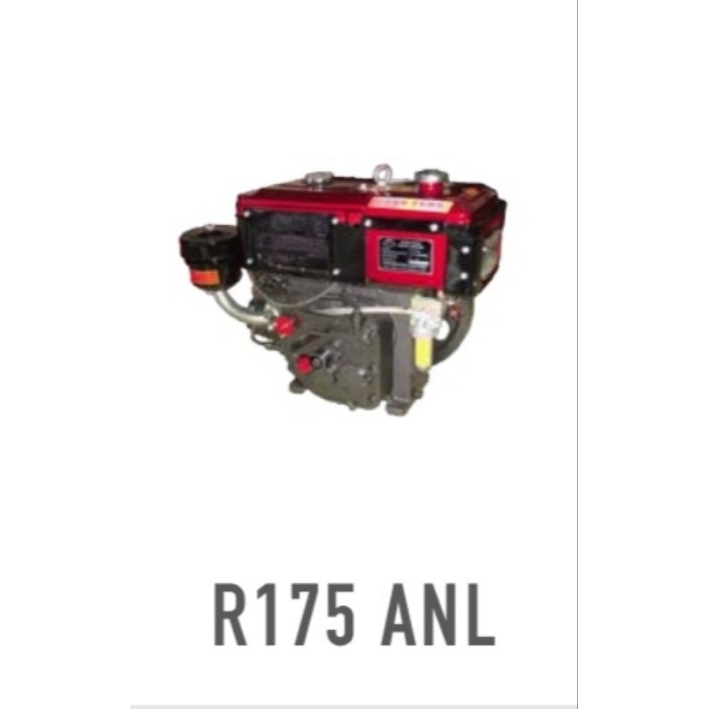 Mesin diesel Dong Feng Dongfeng R175 NL 6 hp 6 pk maksimal 7 hp 7 pk radiator lampu