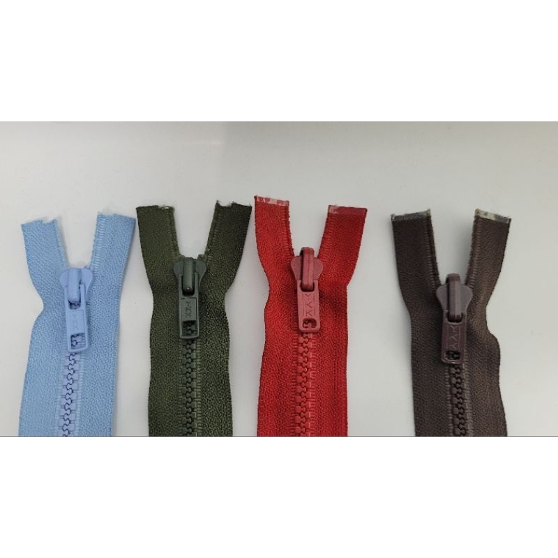 Resleting Jaket YKK Vislon gigi besar 70 75 cm 28 30 in Rit Original Ykk zipper