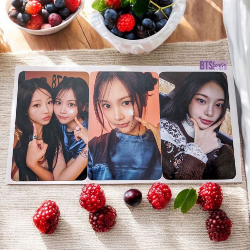 READY STOCK | OFFICIAL H2H CARMEN IAN STELLA PHOTOCARD | PC | POB WITHMUU | ALBUM ONLY Hearts2Hearts
