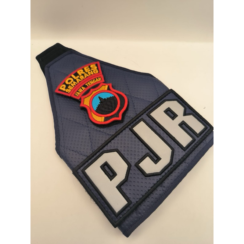 banlengan PJR bordir timbul