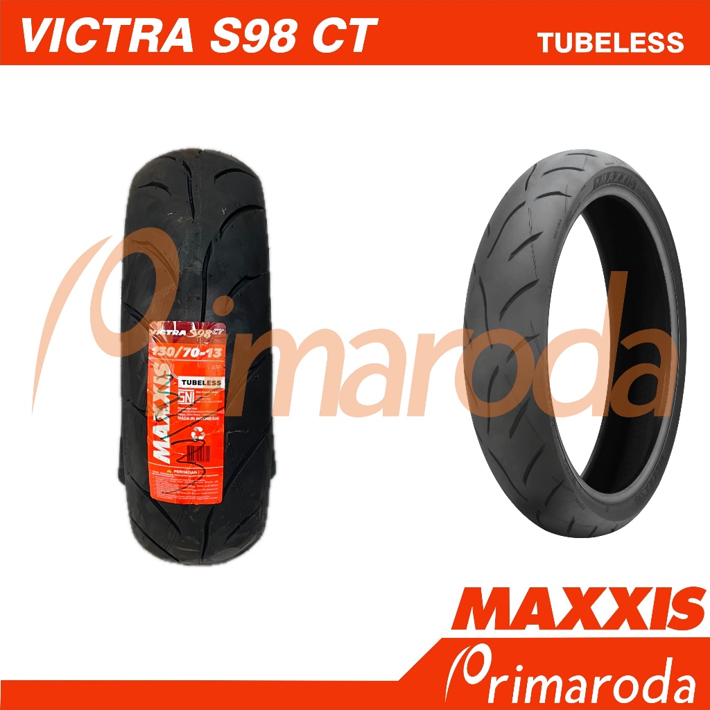 Ban motor MAXXIS Victra S98CT 130/70 Ring 13 130/70-13 Tubeless