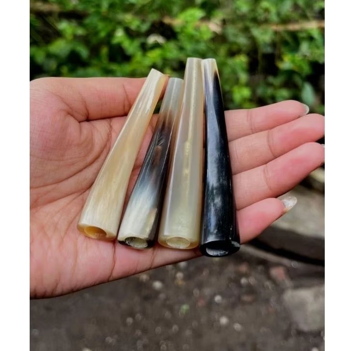 Once tanduk sapi original/once pipa tanduk 7cm berkualitas/once pipa murah/bukan once kayu