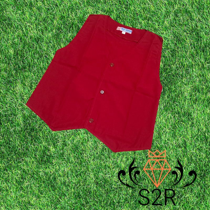 Rompi Seragam Sekolah Sd Warna Merah Rompi Sekolah SD