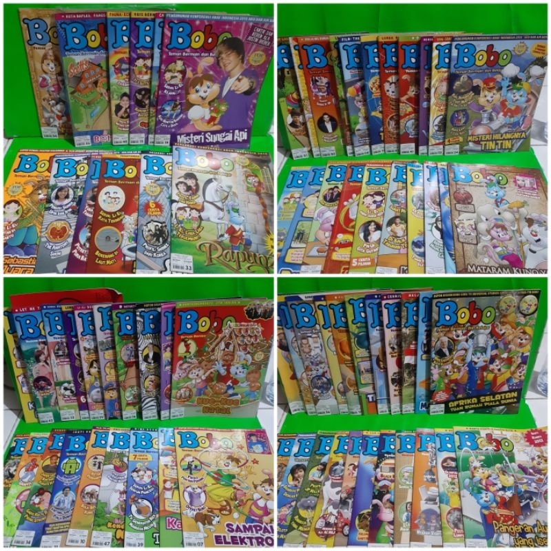 Majalah anak Preloved  Bobo -Komik Kuark Lebar - Mombi -Disney. princes