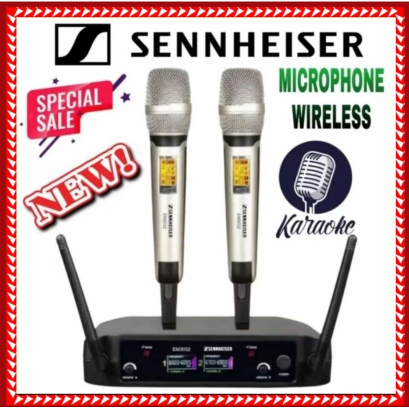 Mic Wireless SENNHEISER Em - 3032 Microphone Wireless Vokal