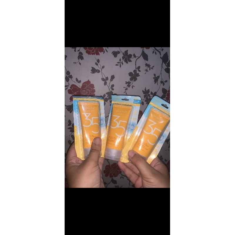 new wardah sunscreen, face mist pixy, face wash g2g