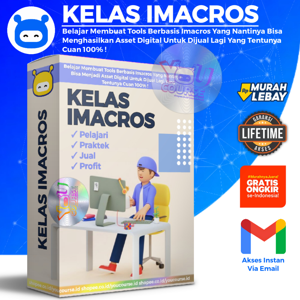 KELAS IMACROS - Panduan langkah-langkah Membuat Imacros Lengkap Hasilkan Cuan