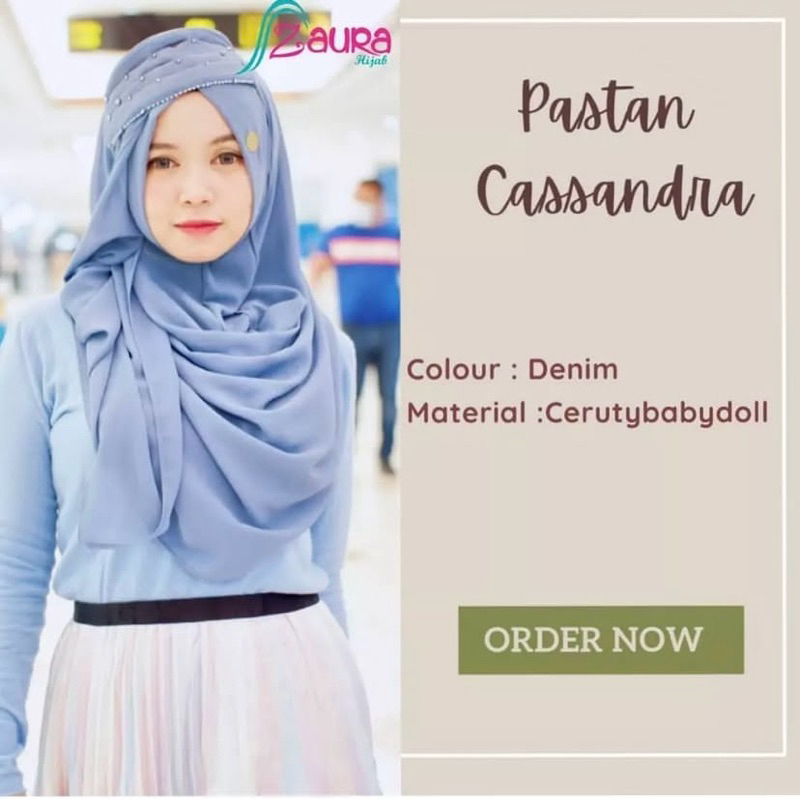 Pasmina Instan Cassandra Zaura Hijab