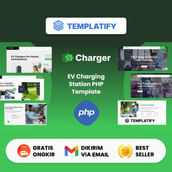 Charger - EV Charging Station PHP Template Other Website