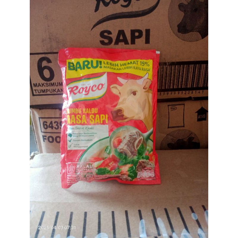 

Royco bumbu kaldu rasa sapi 94g