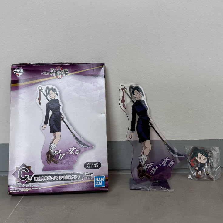 Ready Stock Jujutsu Kaisen Maki Zenin Acrylic Stand Bandai Spirits Ichiban Kuji Movie Ver. opor11