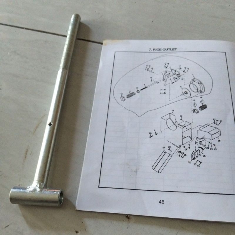 Screw Adjuster Yanmar Ymm-20 dan Ycp-220