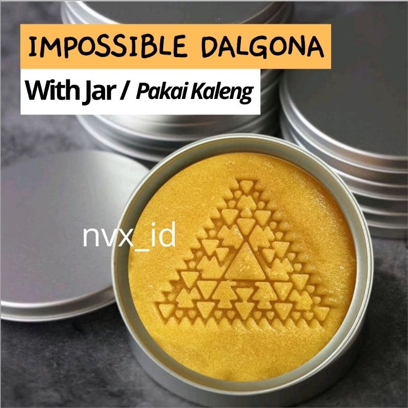 

Impossible Dalgona Pakai Kaleng - Squid Game Season 3 Nightmare TRIANGLE - Candy Permen Anak
